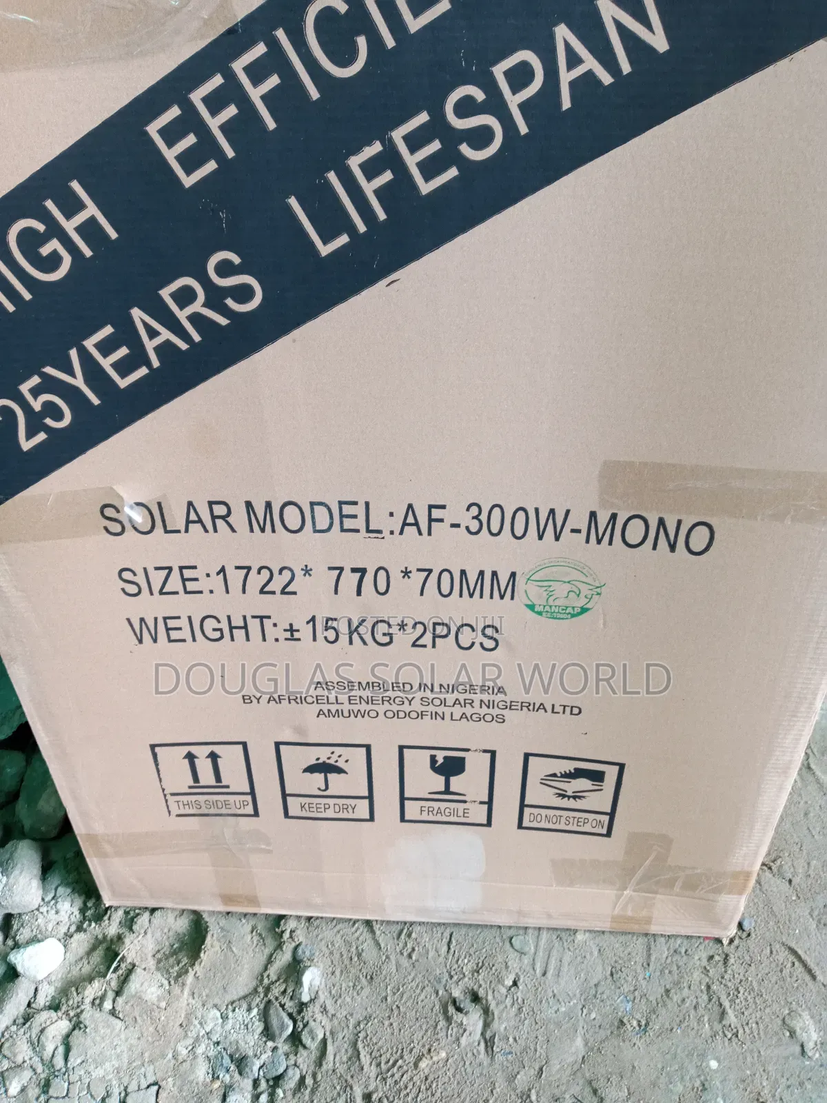 Aficell Solar Panels 300w