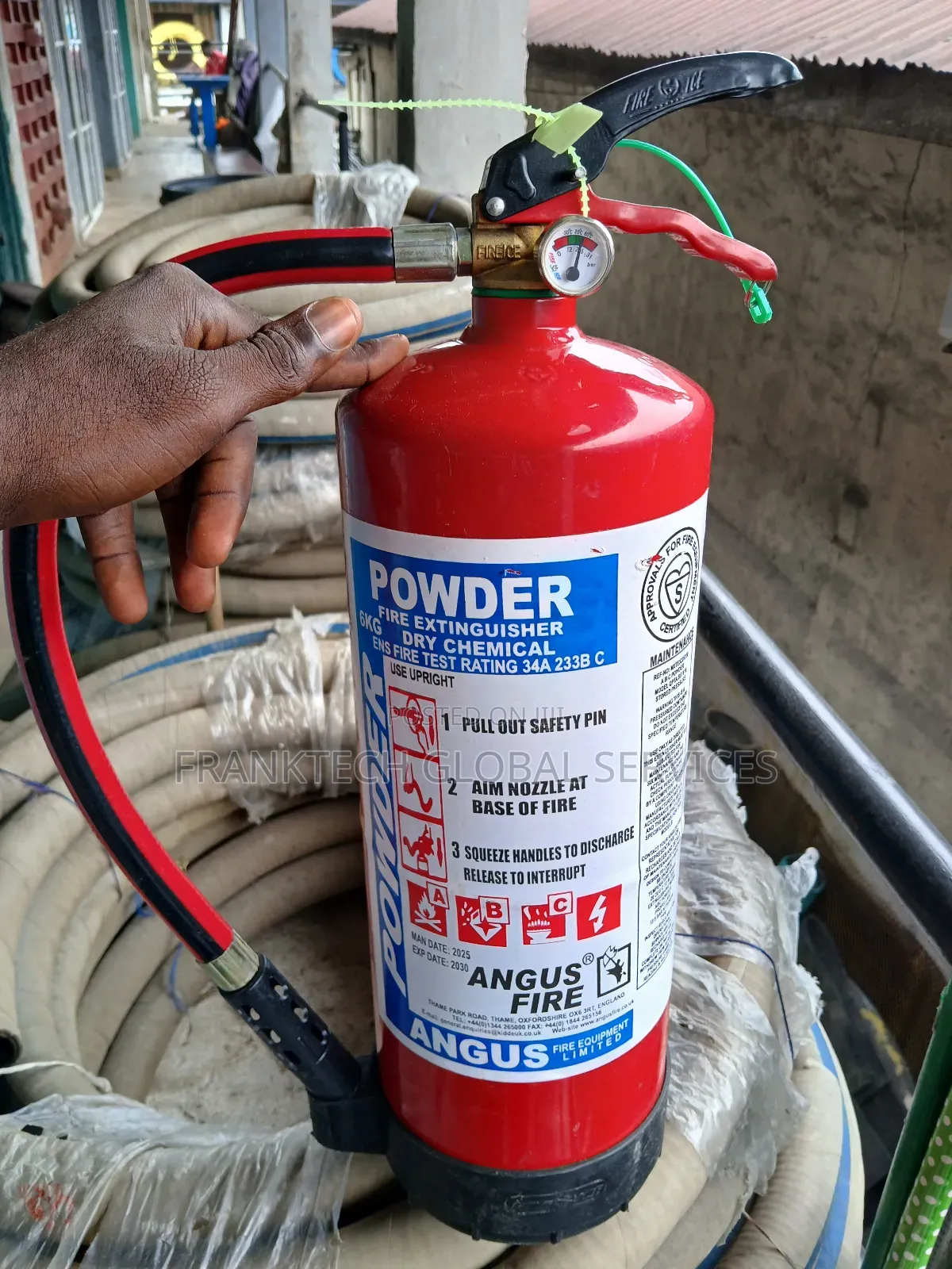 6kg Powder Fire Extinguisher