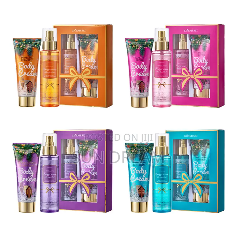 Fragrance Body Mist Body Cream Gift Set Christmas Gift