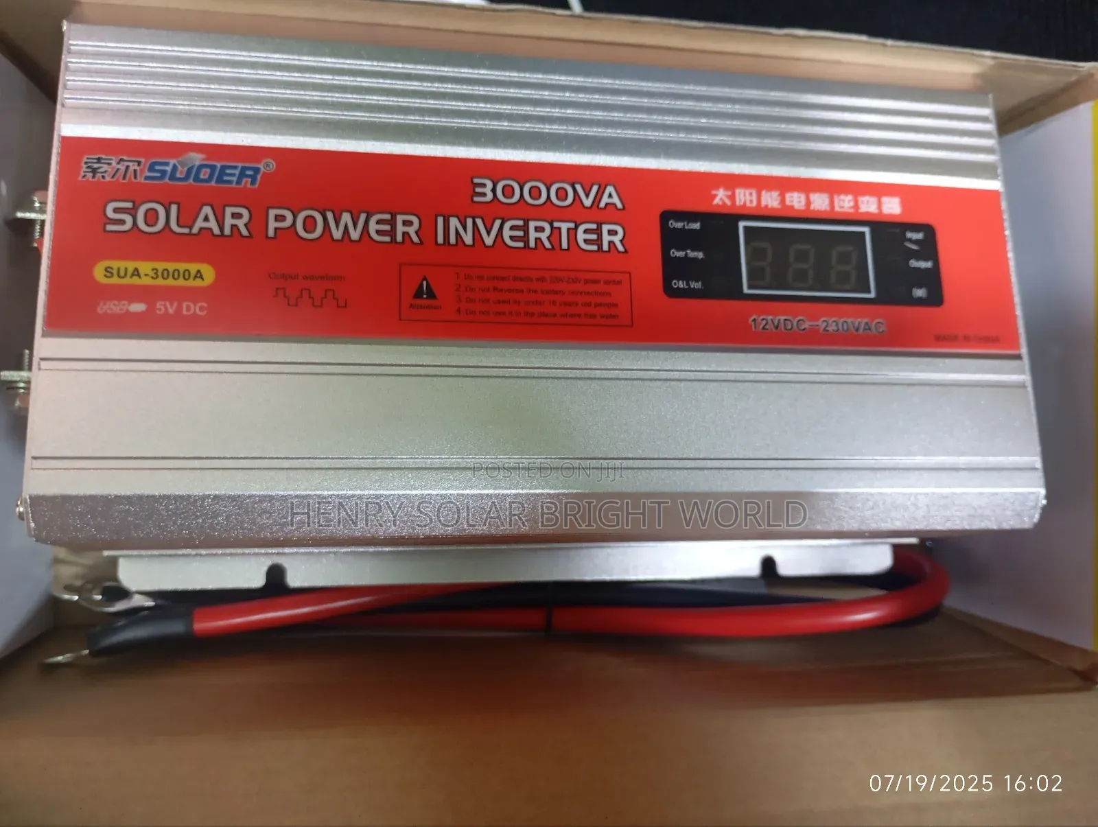 Soder 3000w Inverter Without Charger