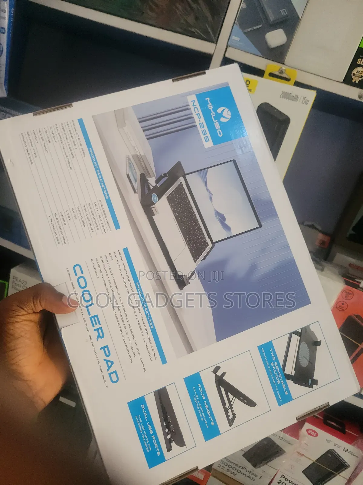 Laptop Stand With Cooling Pad
