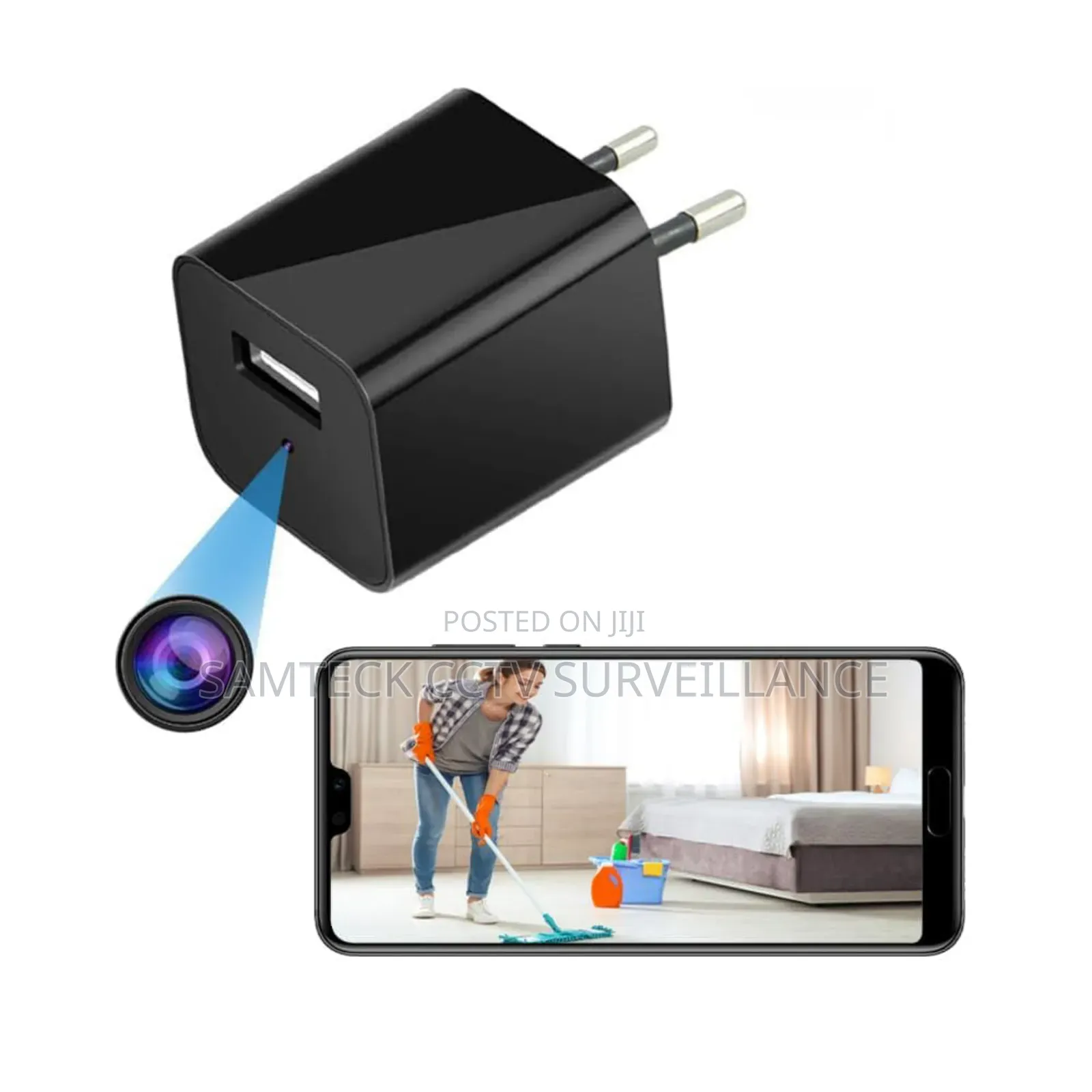 Hidden Spy Plug Camera