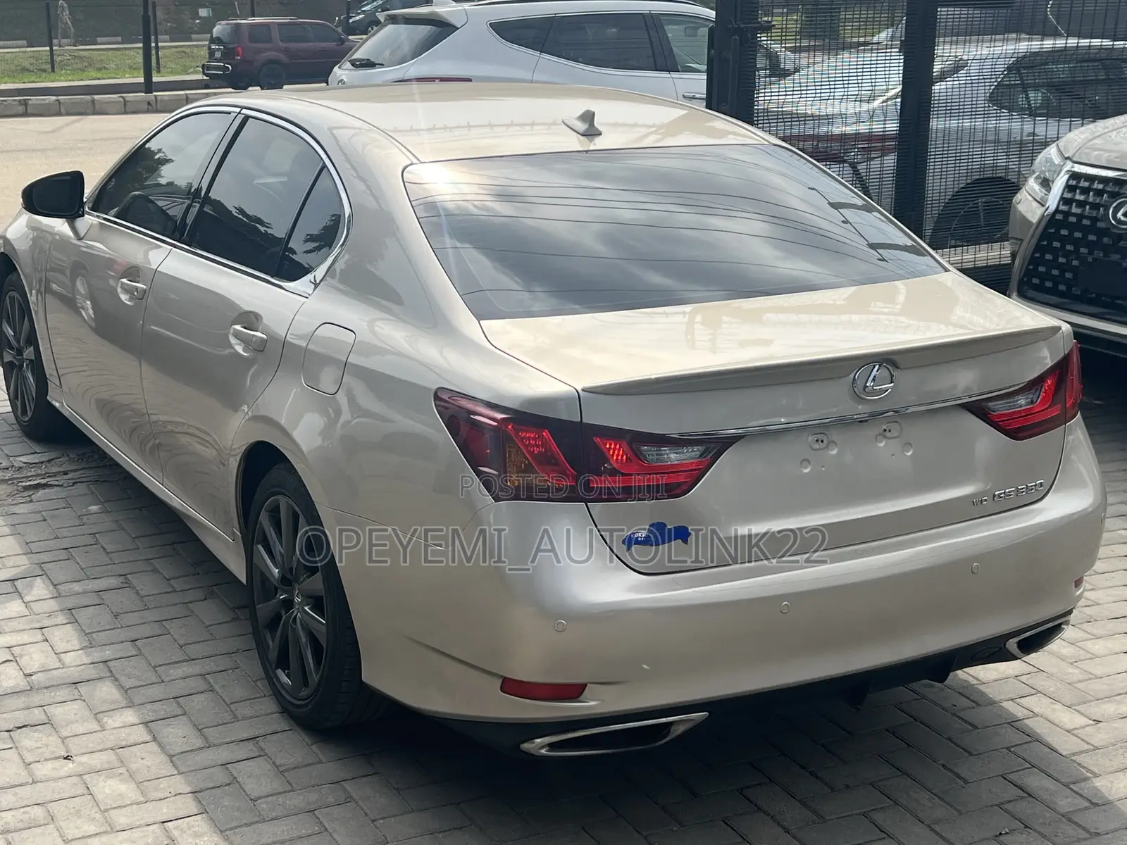 Lexus GS 350 4WD 2014 Gold