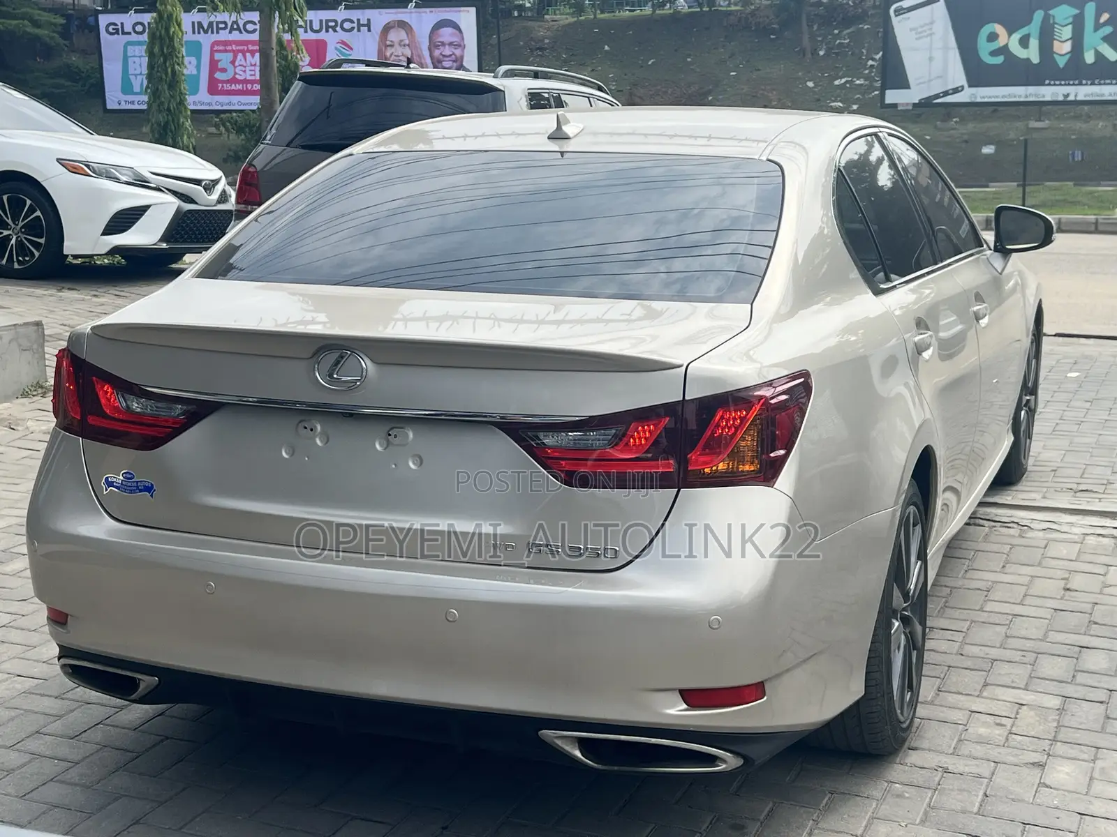 Lexus GS 350 4WD 2014 Gold