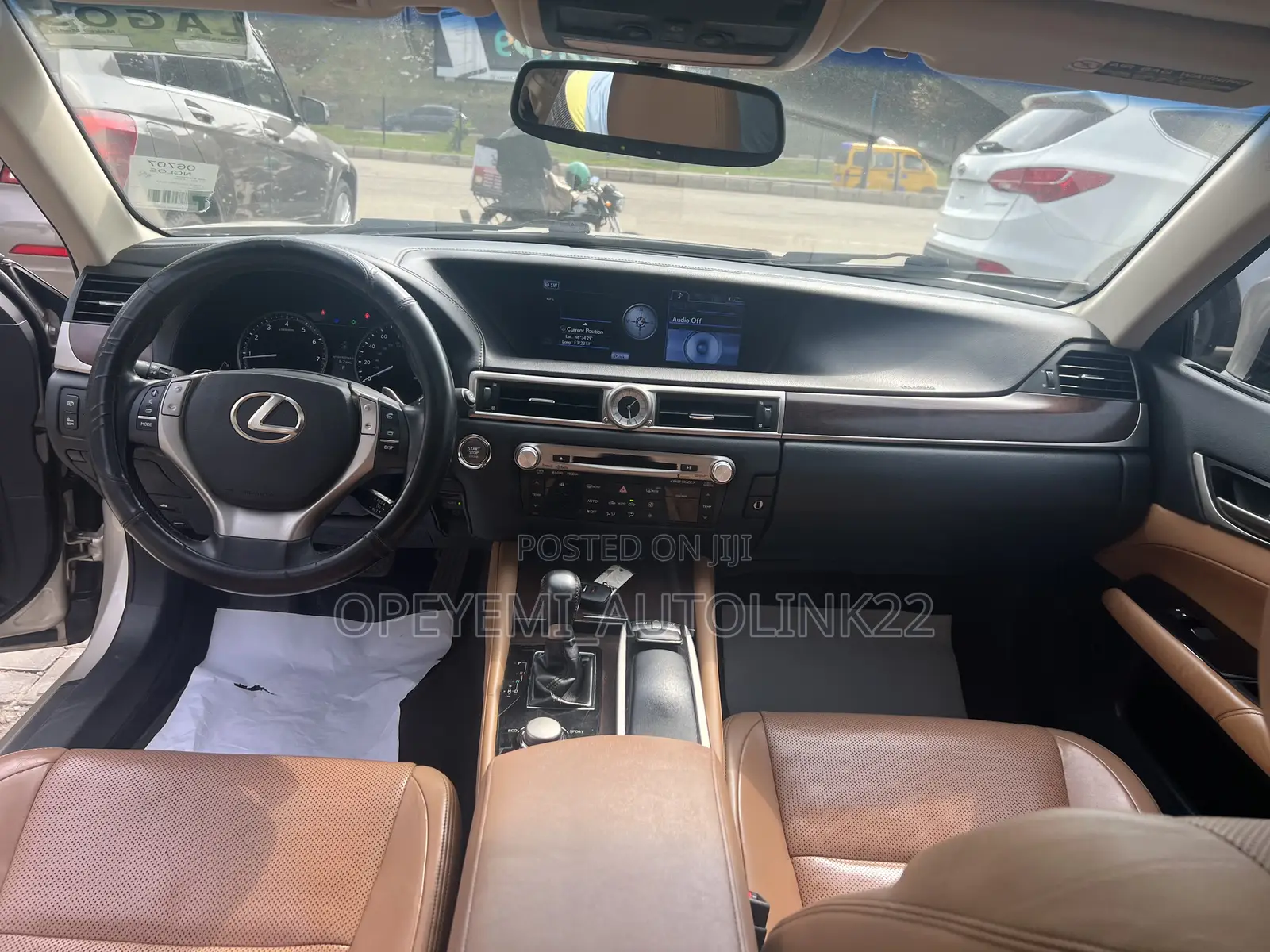 Lexus GS 350 4WD 2014 Gold