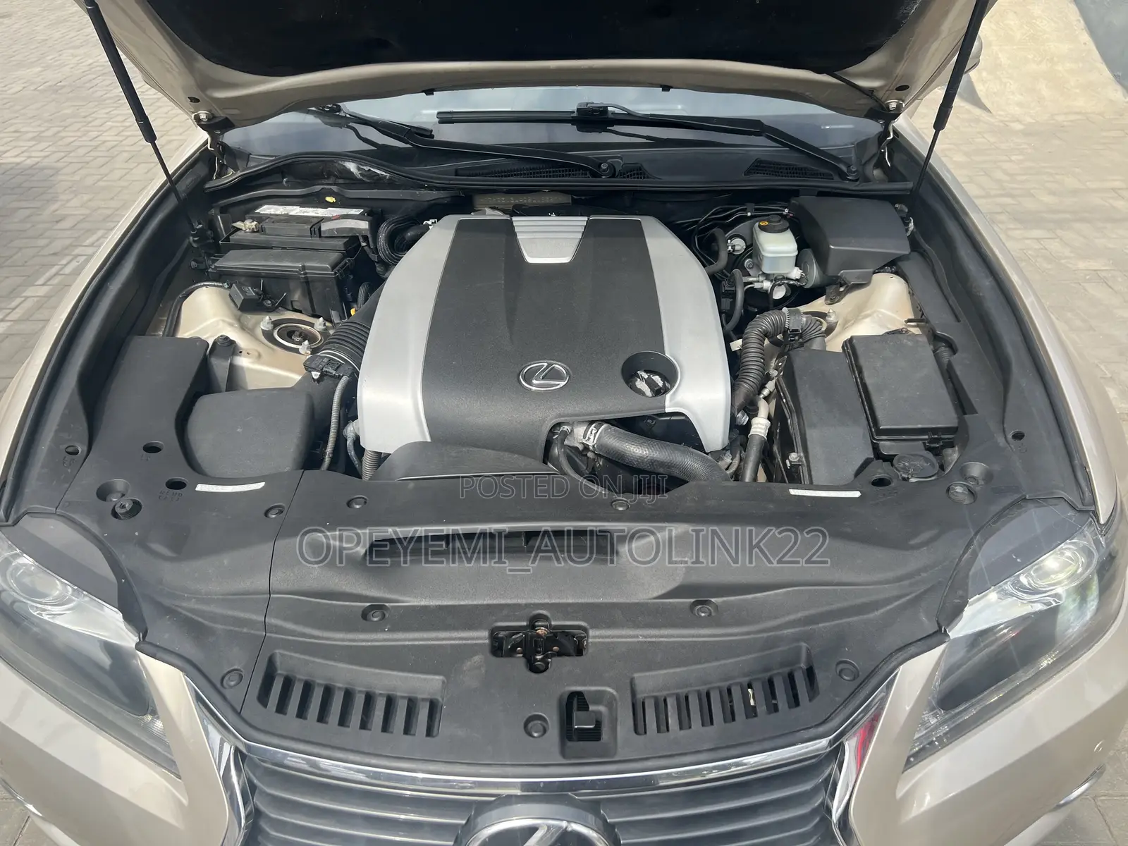 Lexus GS 350 4WD 2014 Gold