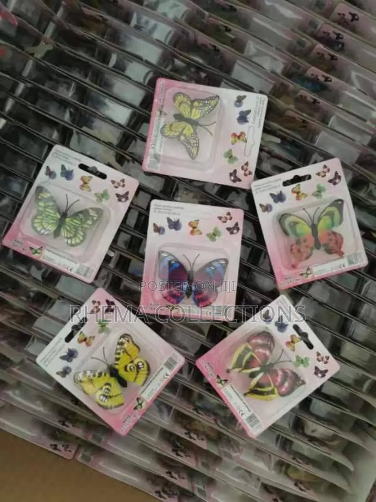 6pcs Butterfly Wall Led Sticker