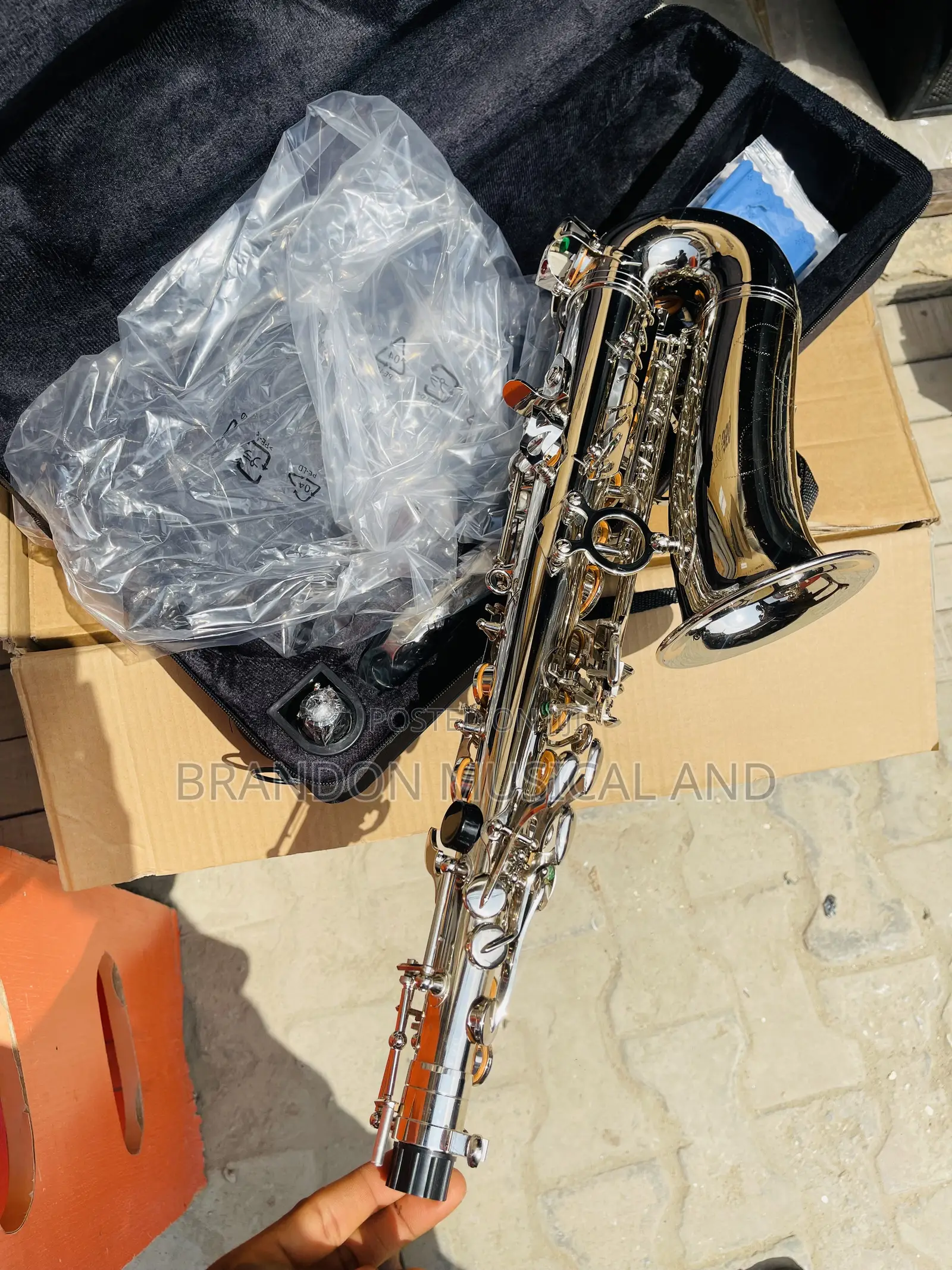 Yamaha Silver Alto Saxophone