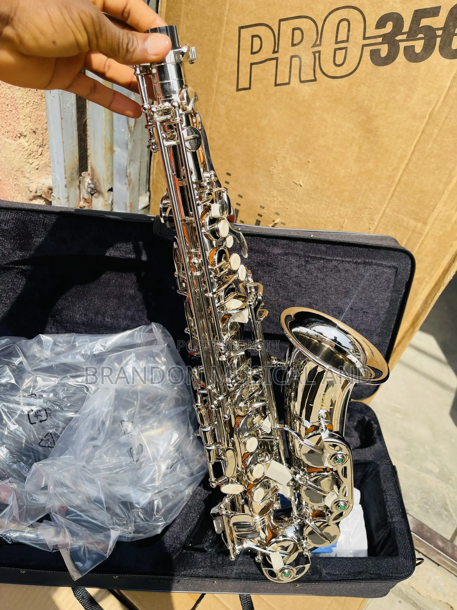 Yamaha Silver Alto Saxophone