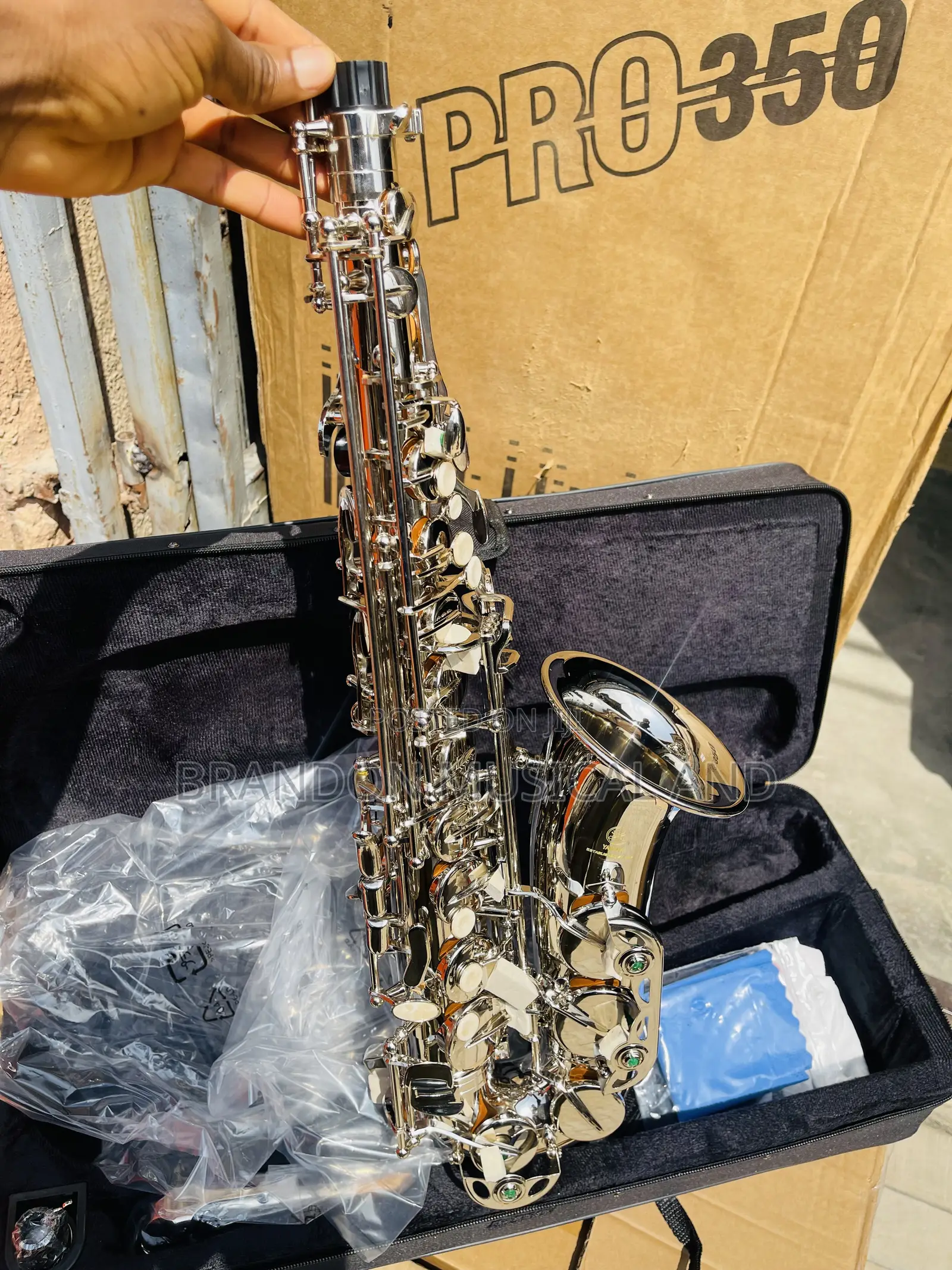 Yamaha Silver Alto Saxophone