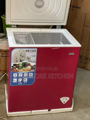 Original Nexus 160l Wine Color Chest Freezer With