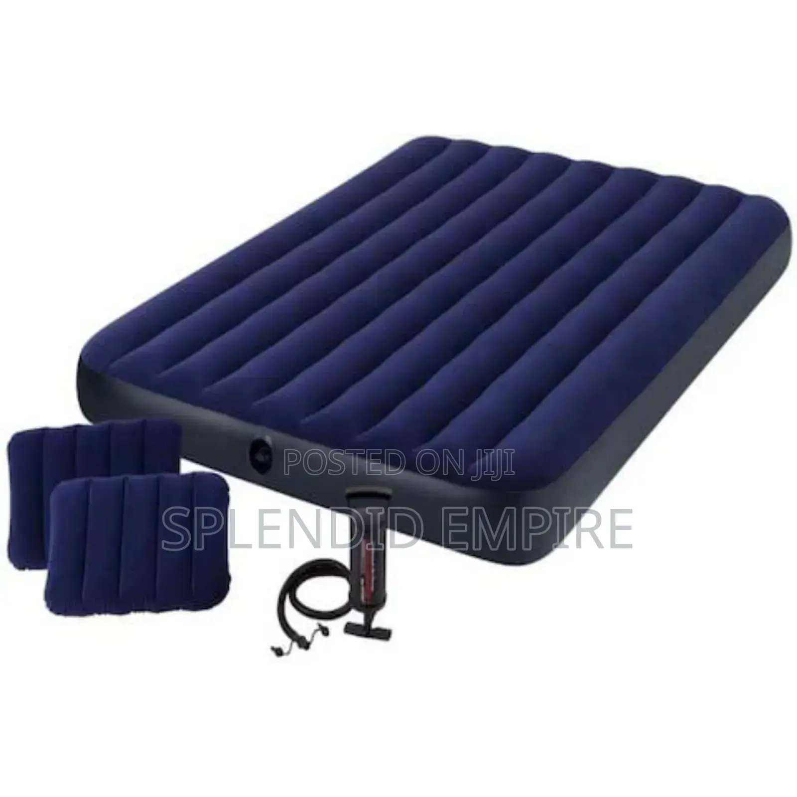 Intex Inflatable Mattress With 2 Pillows