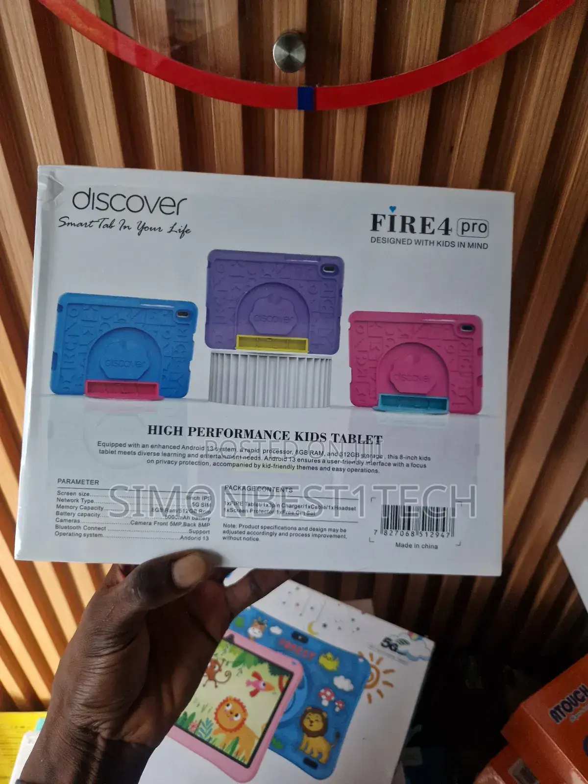 New Discover Fire4 512 GB Pink