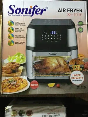 Sonifer Multipurpose Air Fryer Oven - 12litres