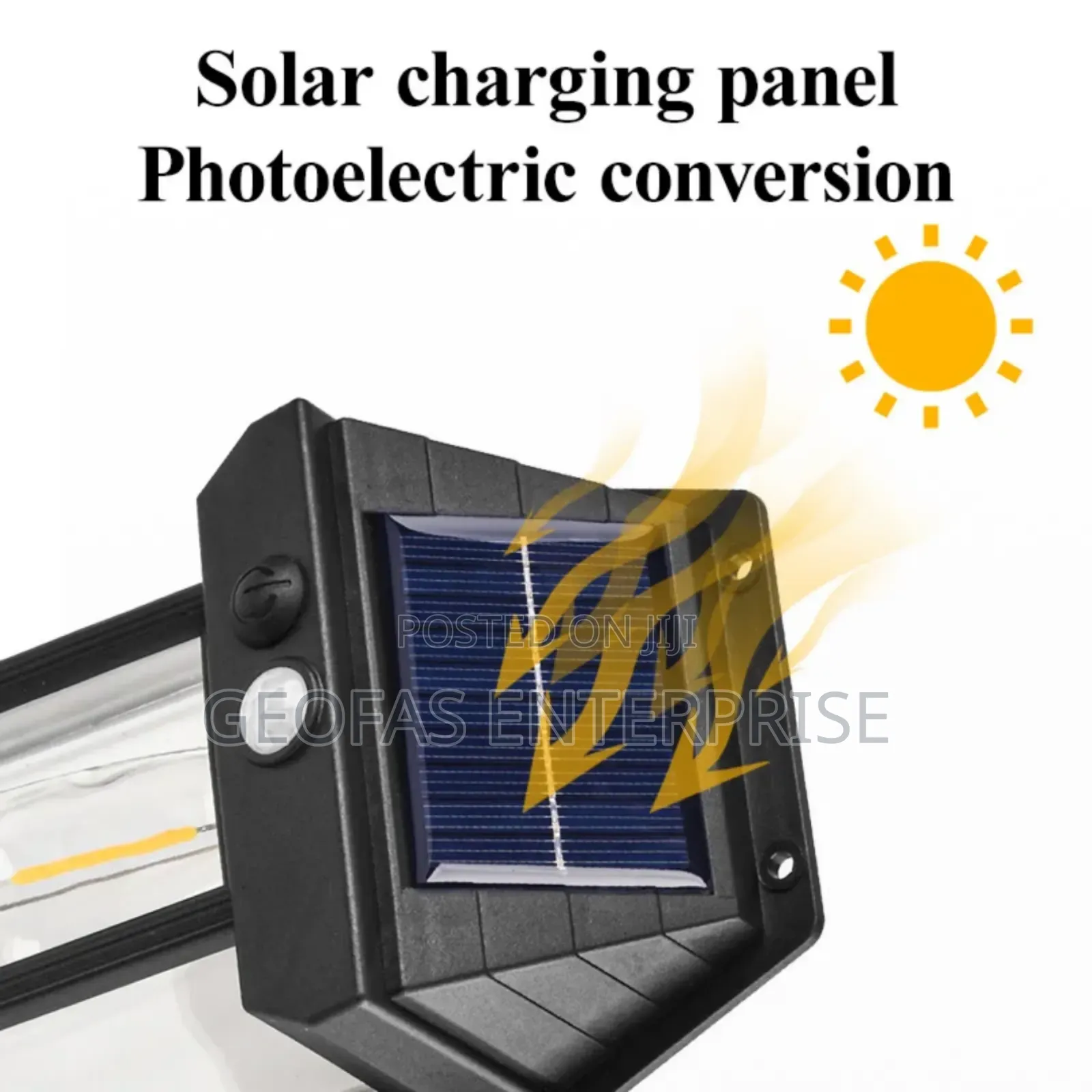 Double,Triple Waterproof High Sensor Wall Solar Powered Lamp
