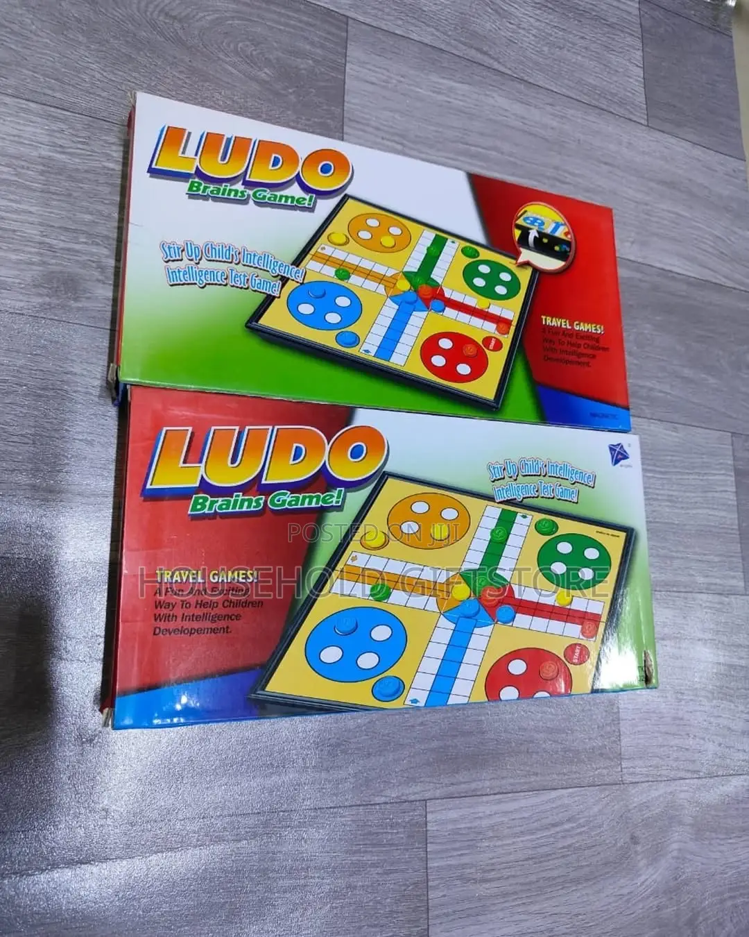 Foldable Magnetic Ludo Game Board