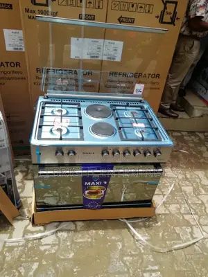 Maxi 60*90 4+2 Standing Gas Cooker With Auto Ignition | Maxi