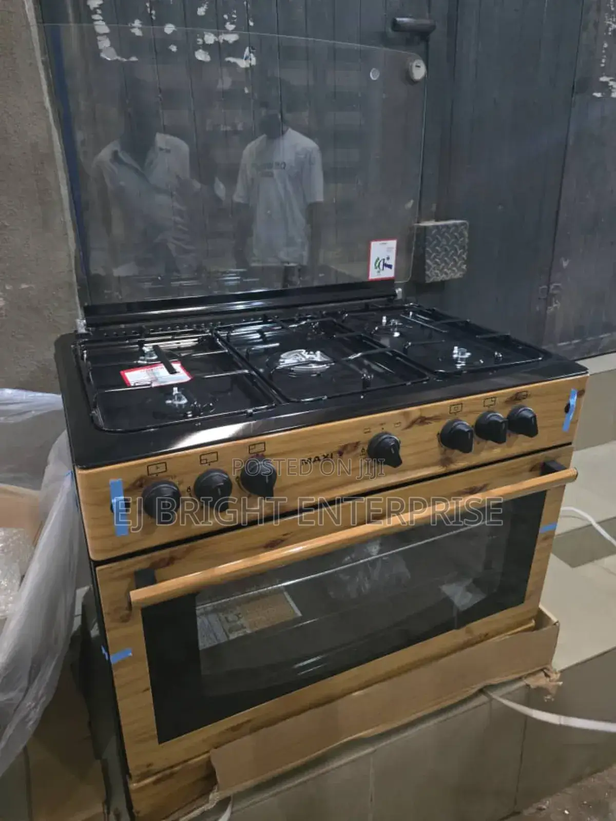 Maxi Free Standing Gas Cooker- Maxi 60x90 5b Wood