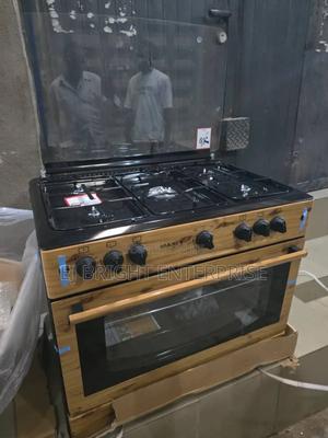 Maxi Free Standing Gas Cooker- Maxi 60x90 5b Wood