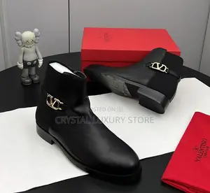 Photo - Valentino Garavani Quality Luxury Men Boots