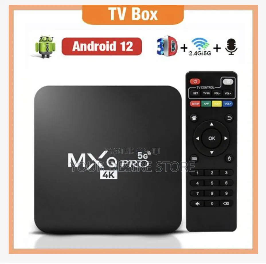 TV Box MXQ Pro Android 12 Wifi 1+8