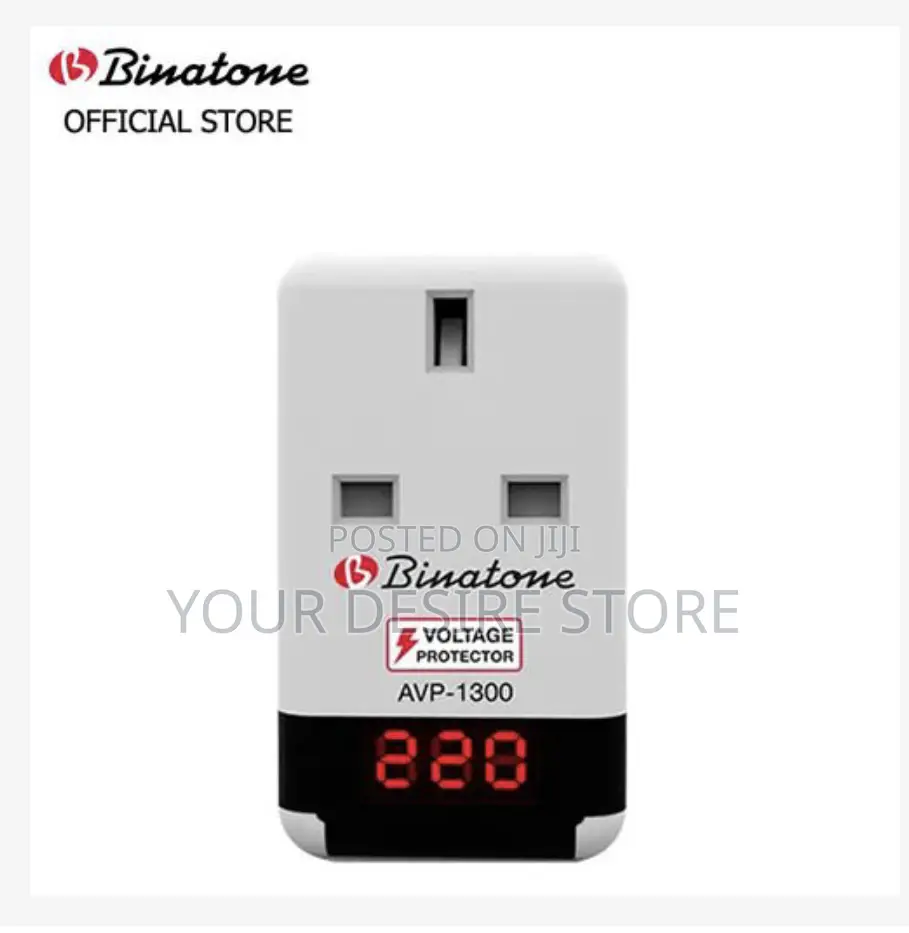 Binatone Automatic Voltage Protector + 2 Yrs Warranty