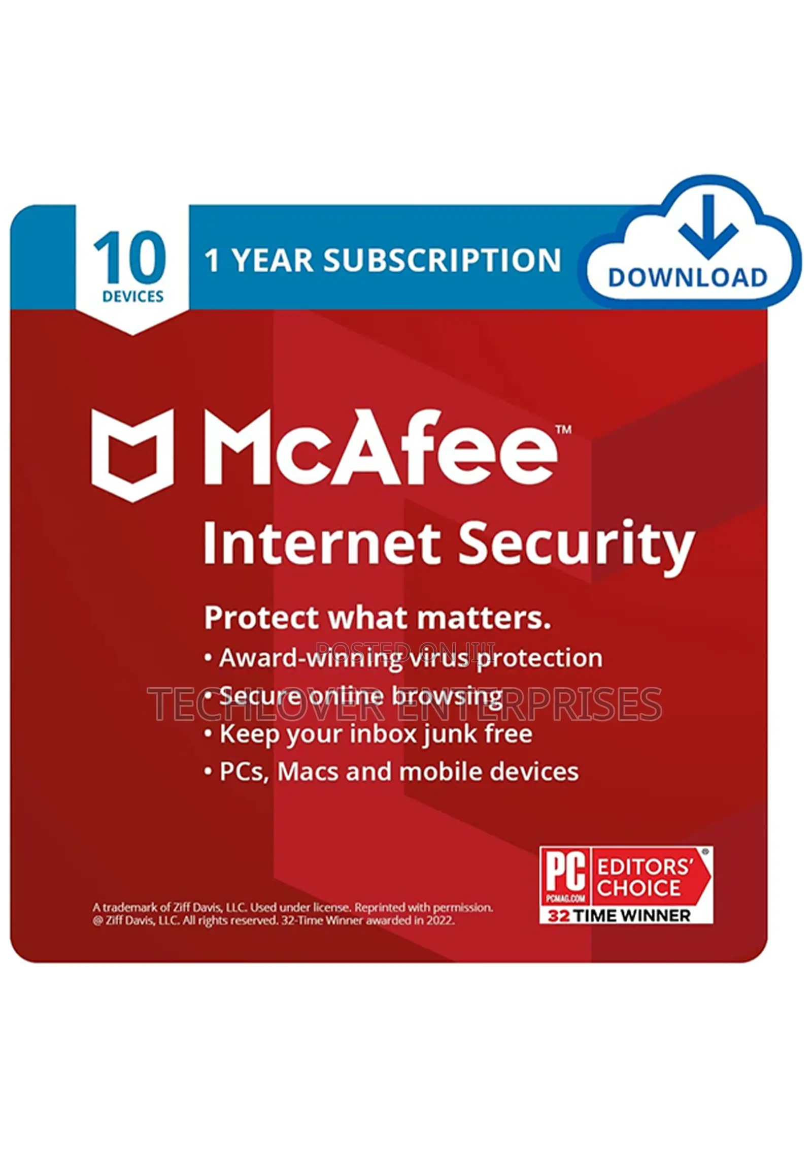 Mcafee Internet Security 10 Devices