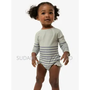 Modern Moments by Gerber Toddler Girl Swimsuit, Green