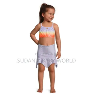 Photo - Wonder Nation Toddler Girl Three-Piece Mermaid Swim Set