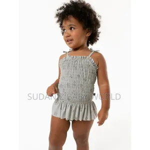 Modern Moments by Gerber Toddler Girl Smocked Swimsuit