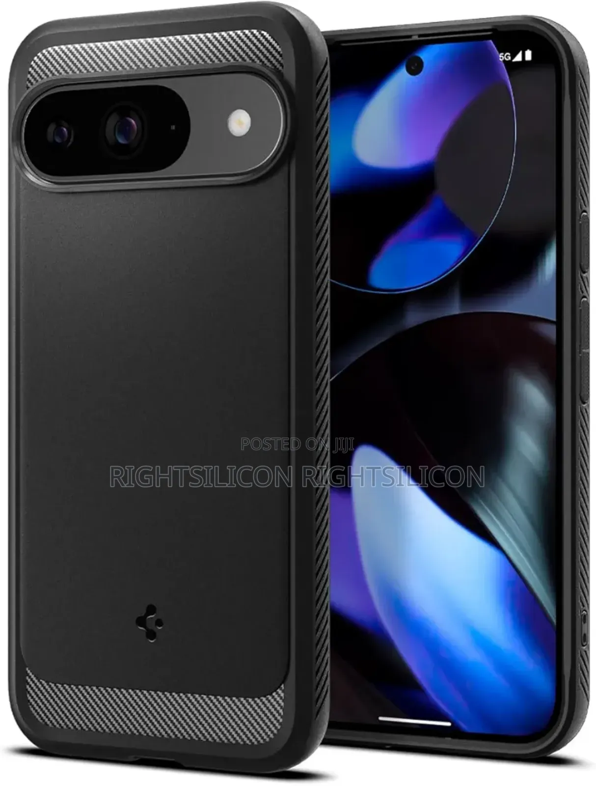 Usa Spigen Rugged Armor Case Compatible With Google Pixel