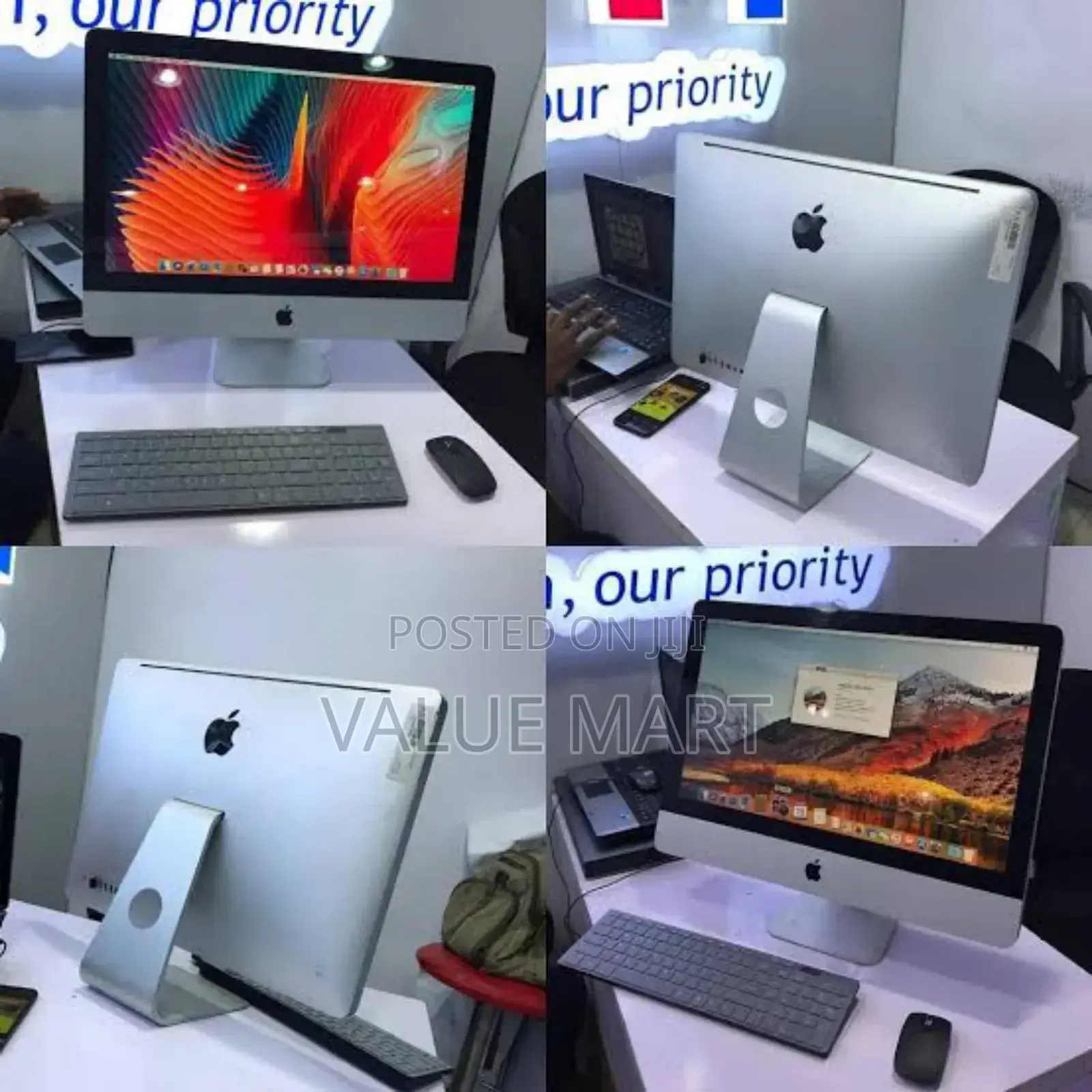 Desktop Computer Apple iMac 4GB Intel Core I5 HDD 500GB