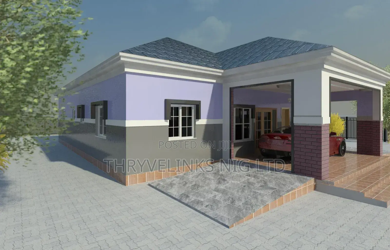 Well Drawn Architectural Plan Plus 3d View