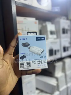 Photo - Onten KSS-C3 2-in-1 Usb3.1 Gen1 Dual Sd Card Reader