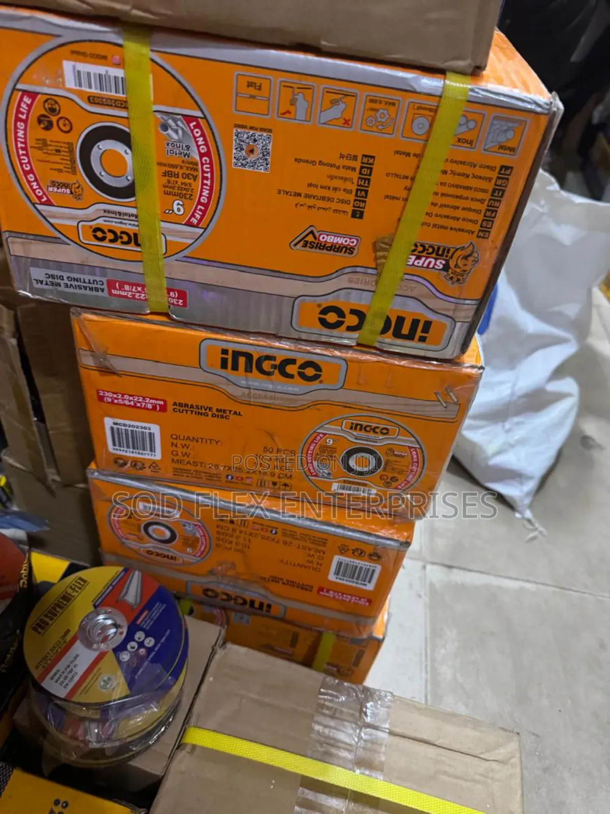 9" Ingco Durable Cutting Disc