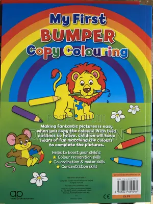 My First Bumper Copy Coloring