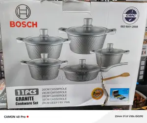 11pcs Granite Cookware Set