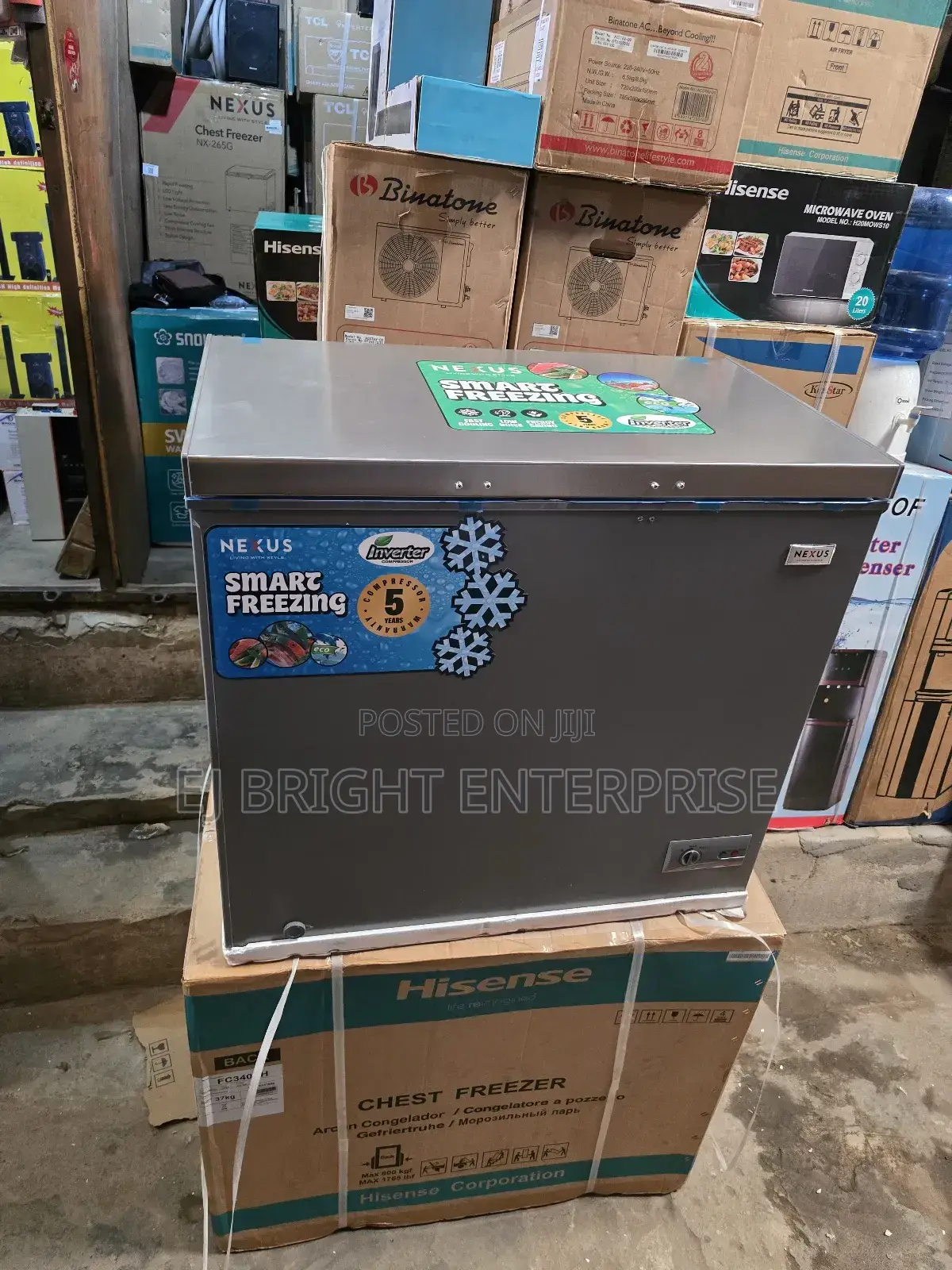 Nexus Inverter Smart Fast Freezing Chest Freezer