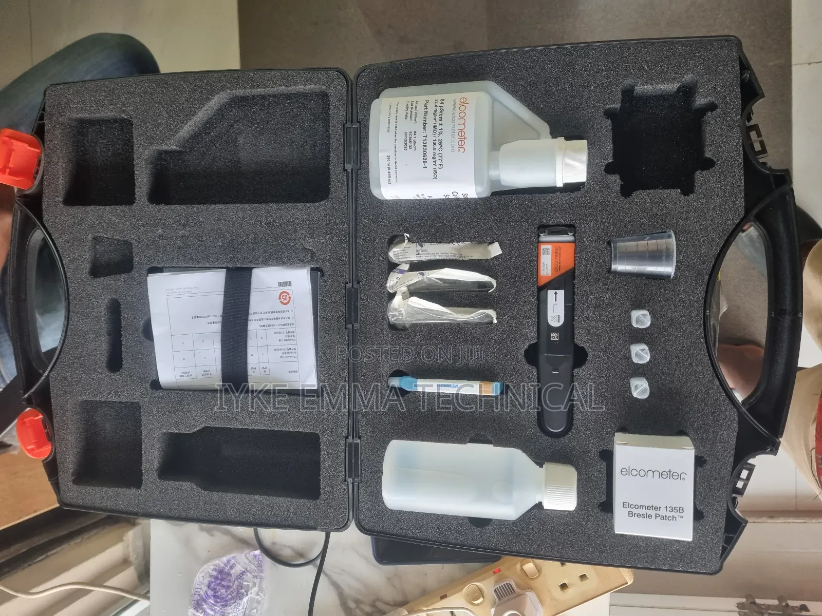 Elcometer 138 Abrasive Soluble Salt Test Kit – Astm D4940