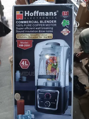 Hoffman 4 Liter Sound Proof Commercial Blender