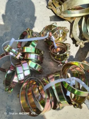 3" Golden Hose Clips
