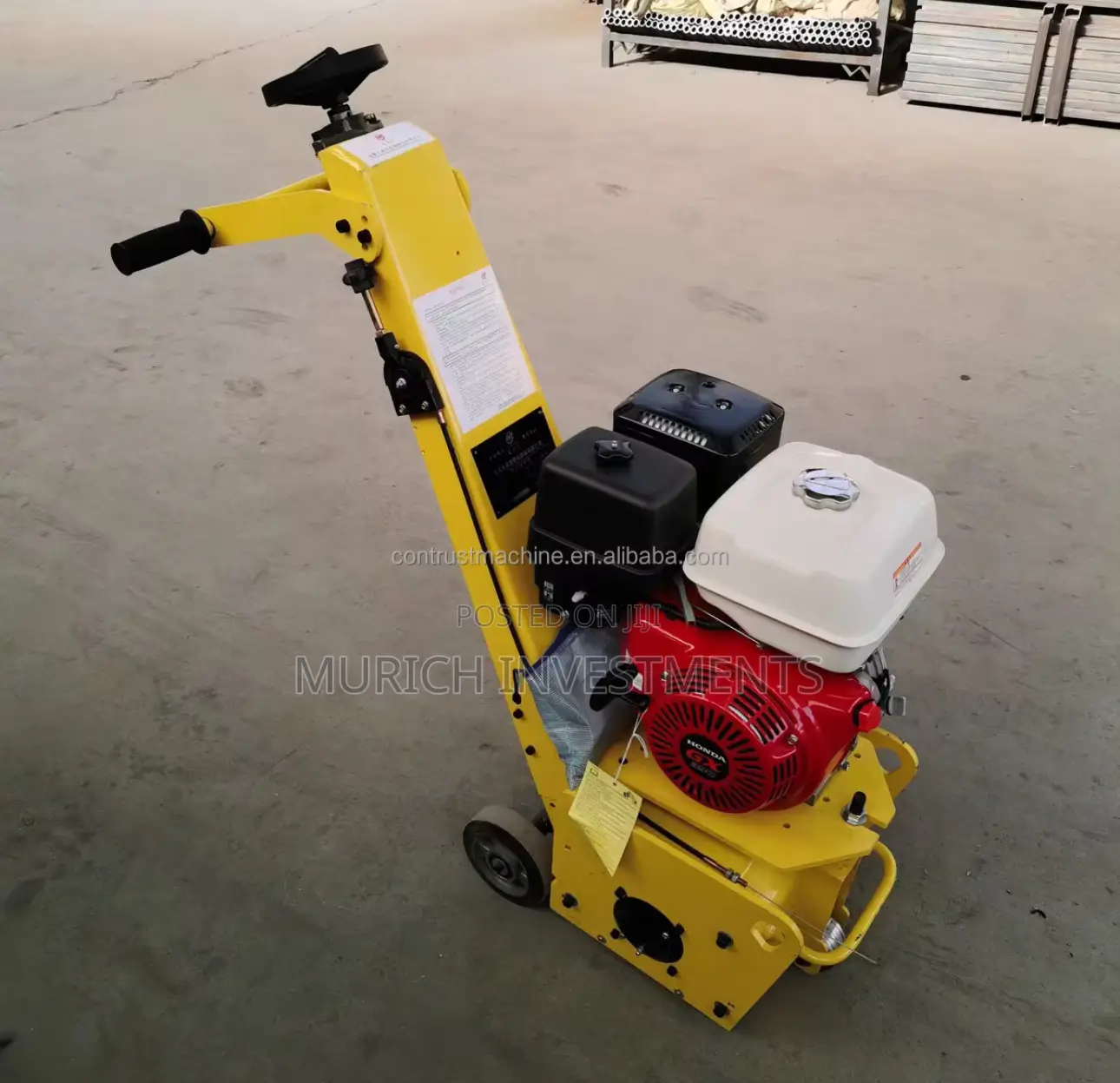 Heavy Duty Concrete Scarifier Machine Industrial Grade