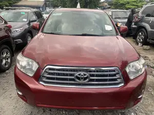 Toyota Highlander Limited 2010 Red