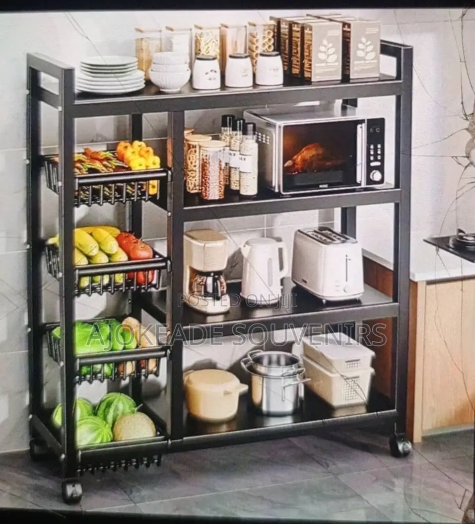 Kitchen Rack With Fruit Basket