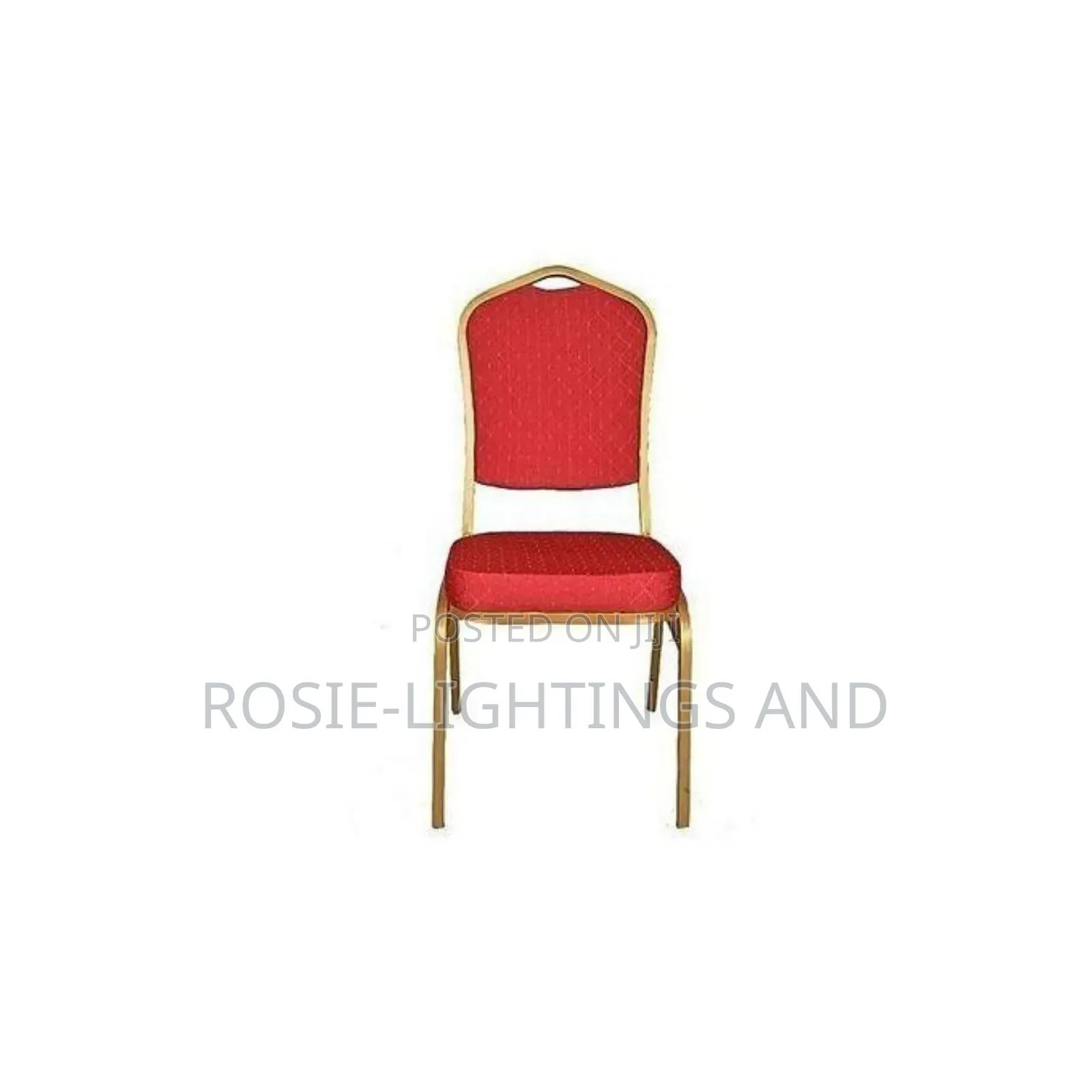 Comfort Banquet Stool - Red