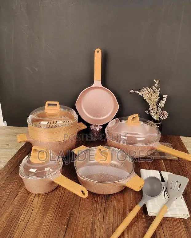 MCG 13pcs Granite Coating Quality Cookware