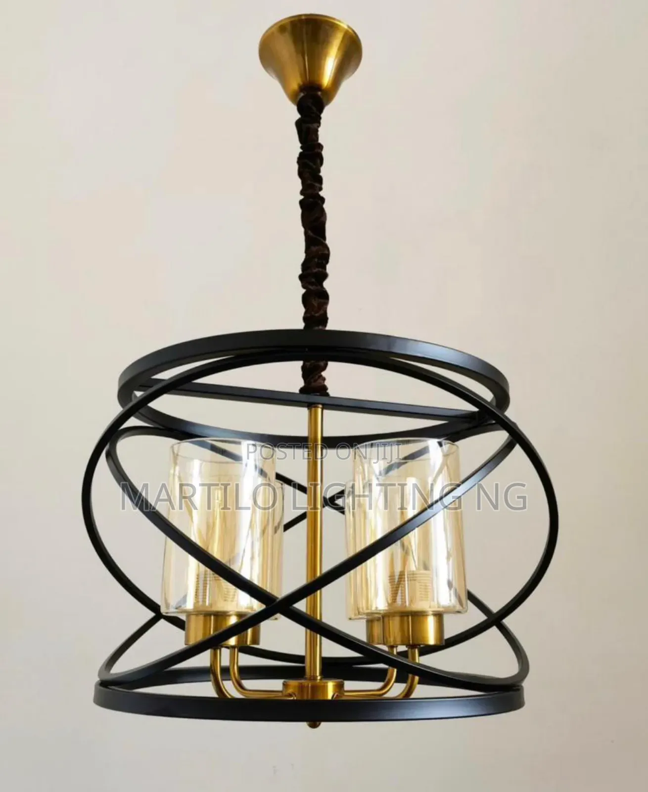 Glass Drop Light