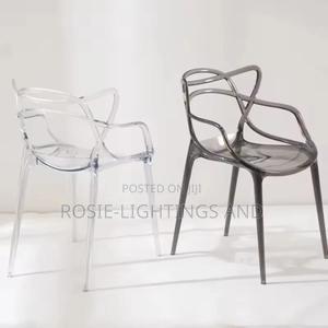 Nordic Transparent Crystal Dinning Chair