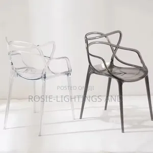 Nordic Transparent Crystal Dinning Chair