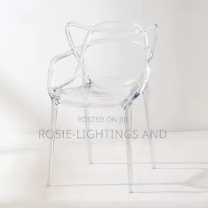 Nordic Transparent Crystal Dinning Chair